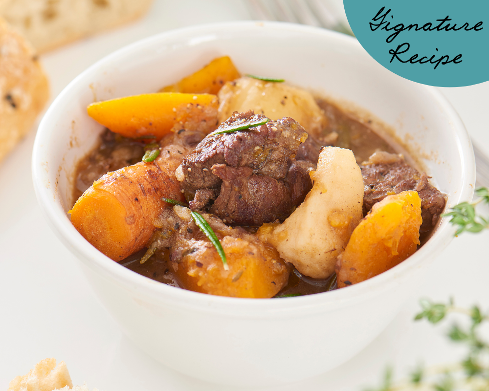 Hearty Homemade Beef Stew for Pups