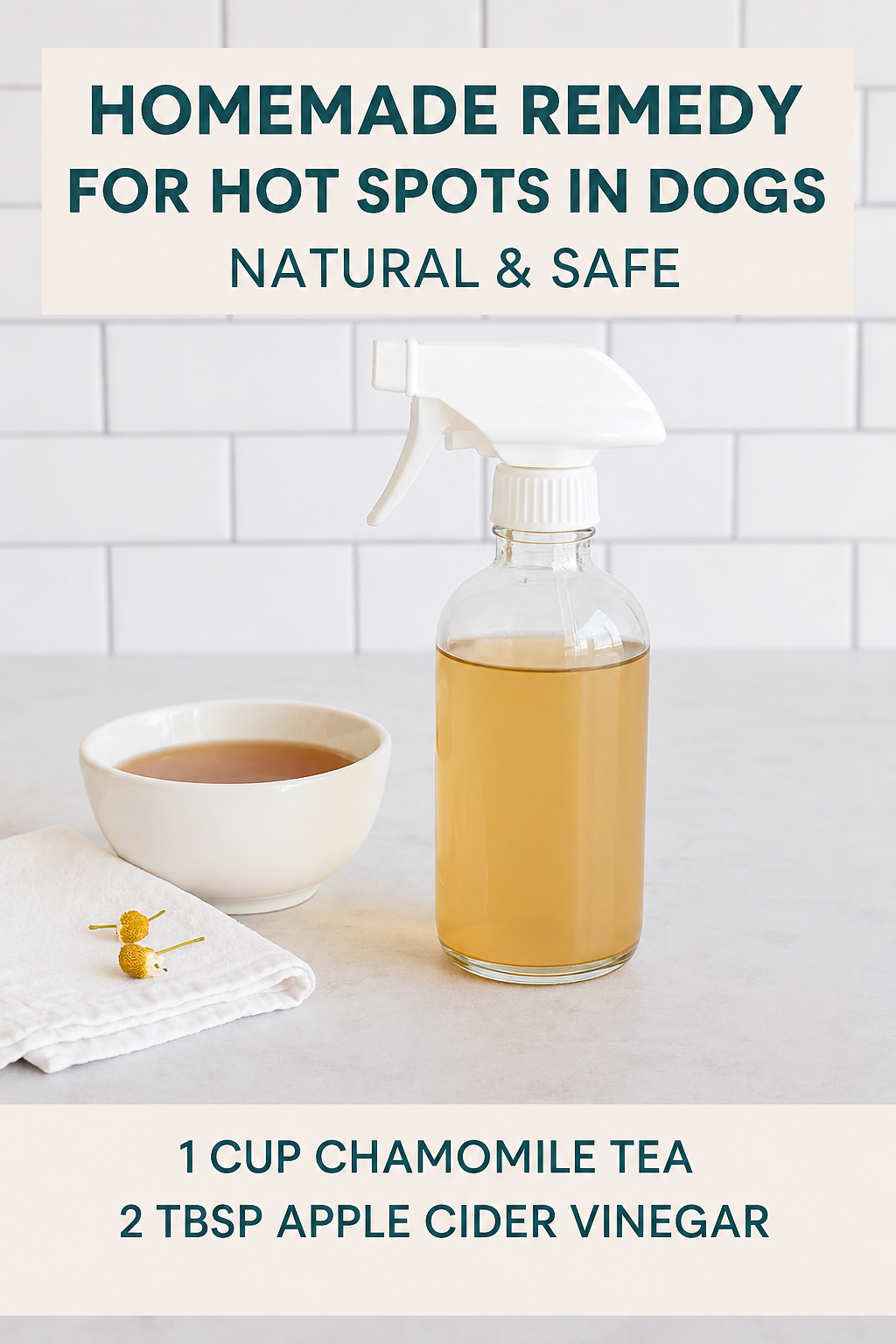 DIY Hot Spot Spray for Dogs: A Simple Natural Home Remedy