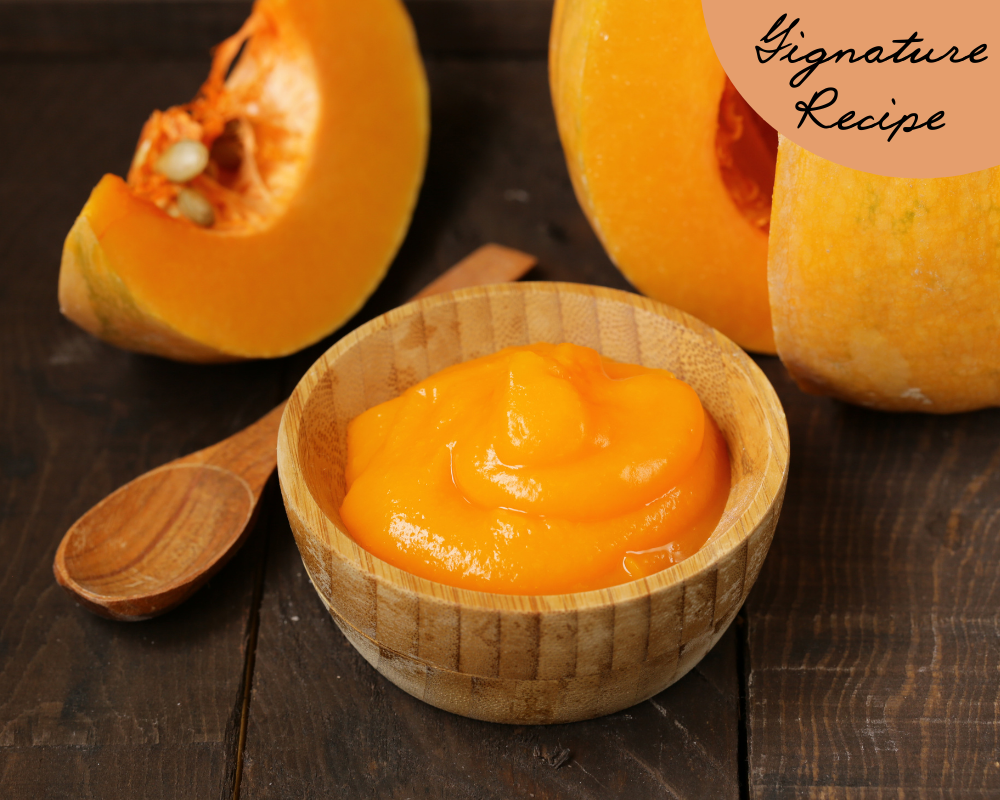 Oven Baked Pumpkin Dog Treats