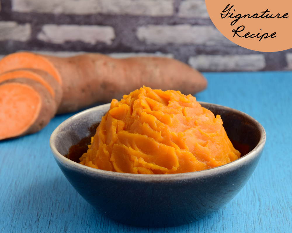 Baked Apple & Sweet Potato Treats