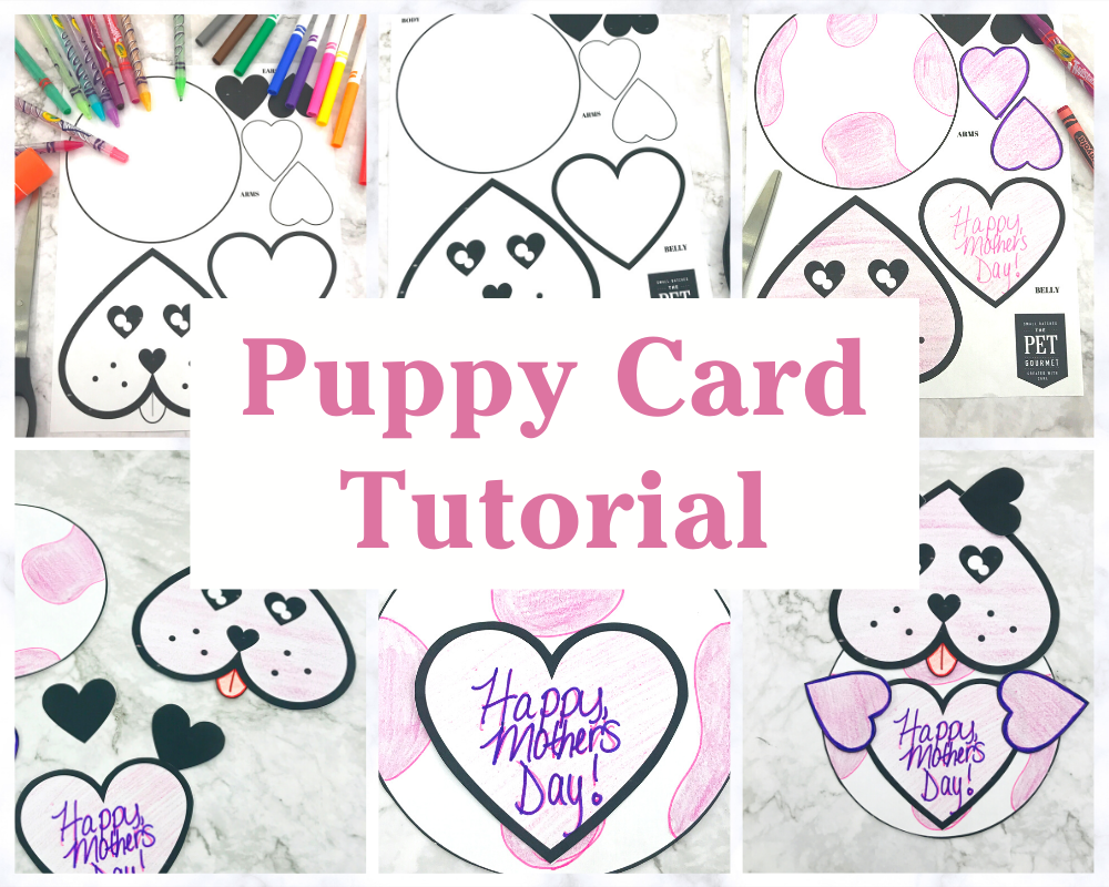 Mother's Day Puppy Card - Craft for Kids