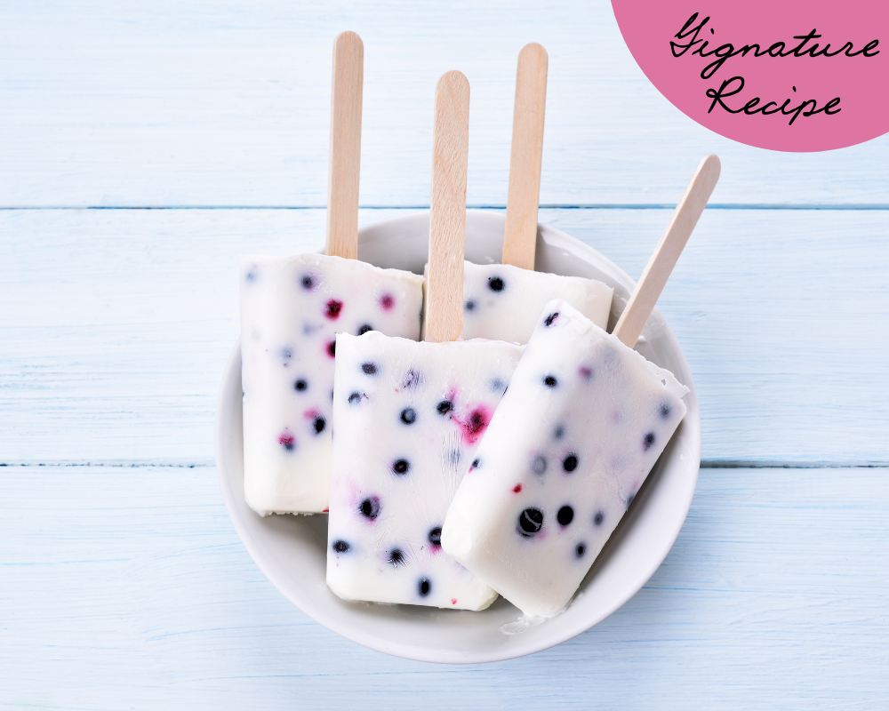 Very Berry Frozen Yogurt Treats
