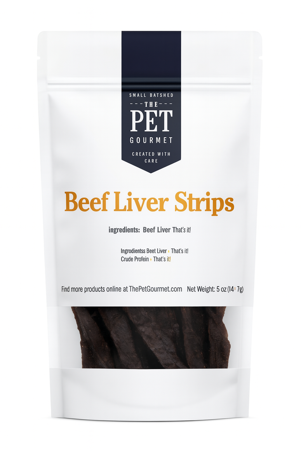 The Pet Gourmet Beef Liver Strips 