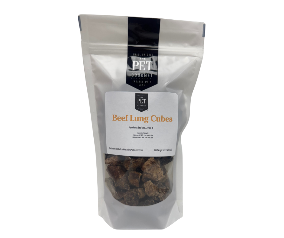 Beef Lung Cubes for Dogs