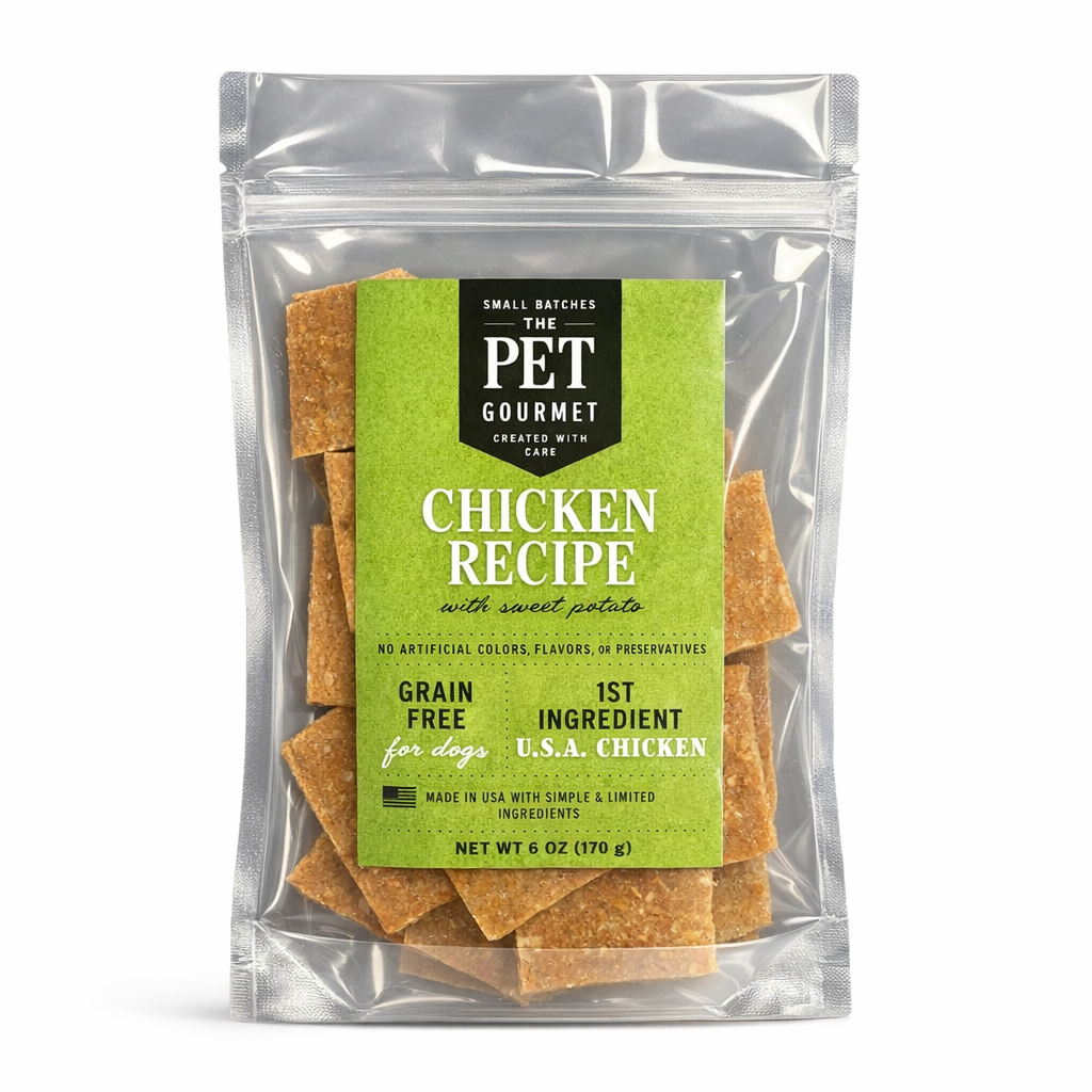 Chicken and Sweet Potato Jerky for Dogs