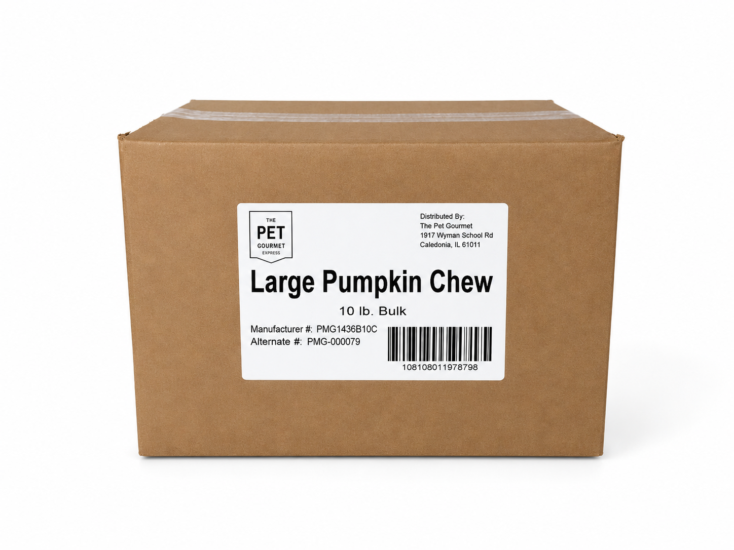 Large Pumpkin Bulk Dog Treats