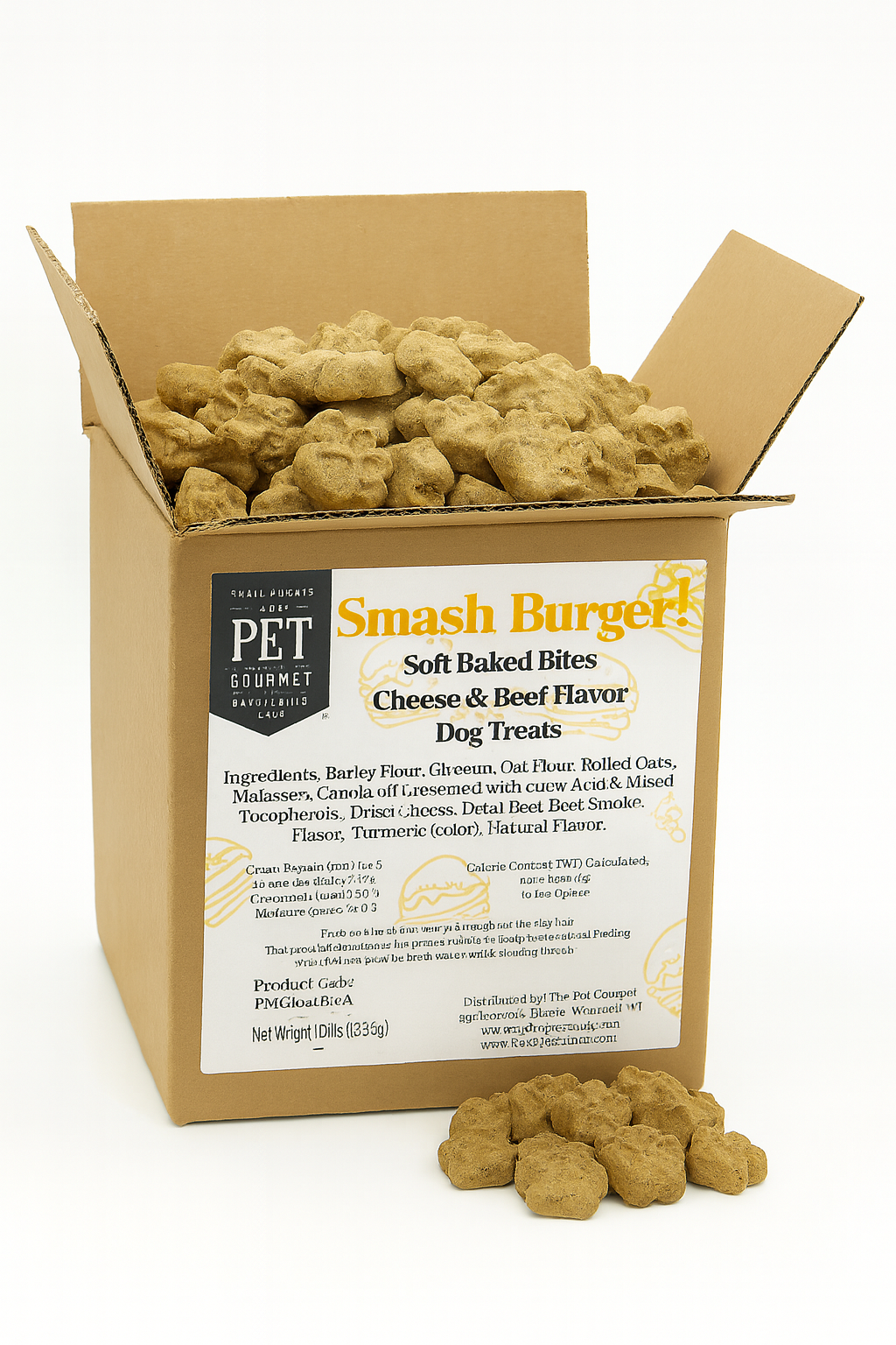 Smash Burger Dog Treats