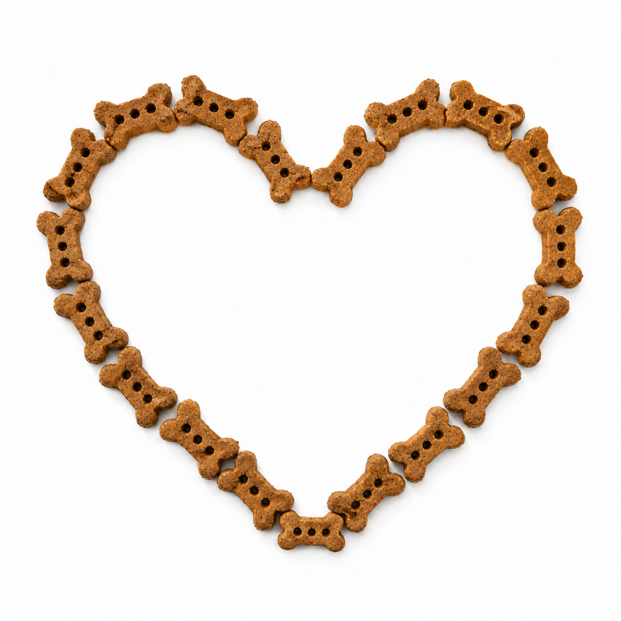 Tiny Bones in Heart Shape