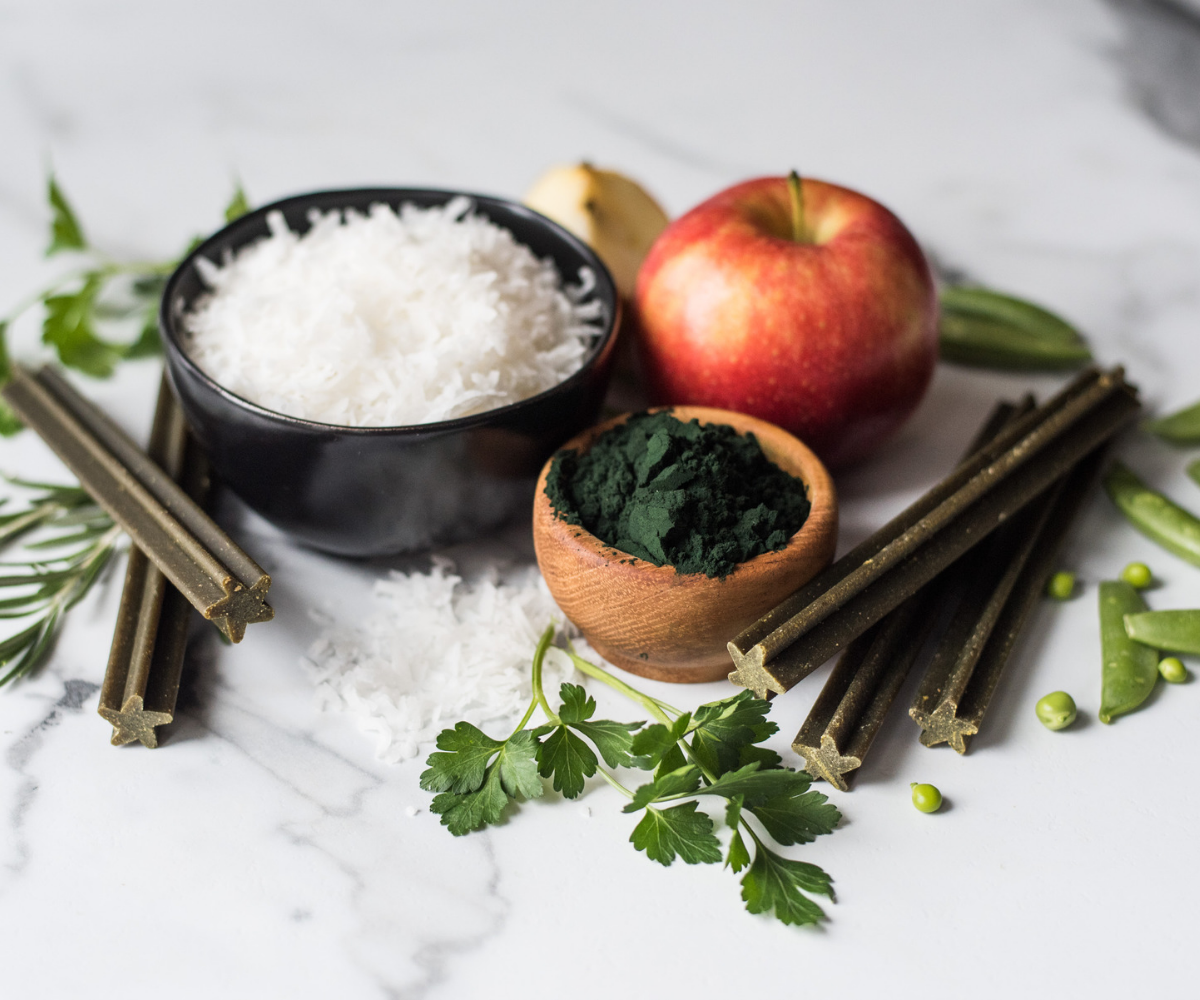 Dental Health Support chews with Ingredients