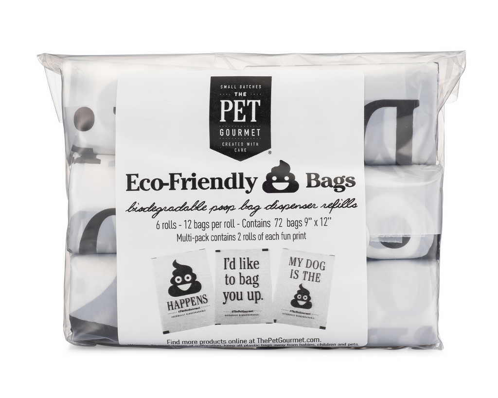 Funny Eco-Friendly Dog Poop Bags Refill Rolls Humorous Poop