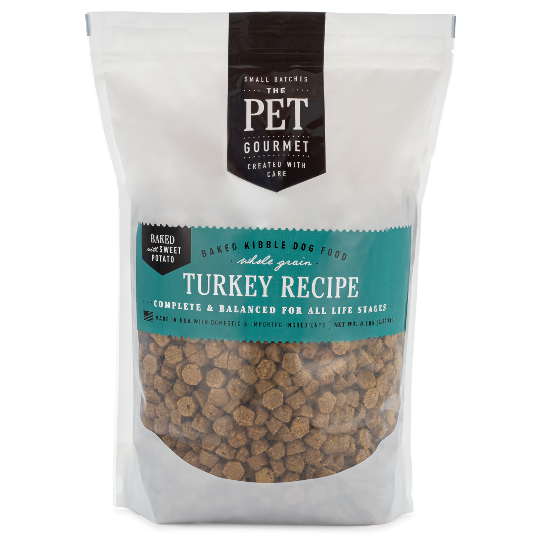 The Pet Gourmet Turkey Oven Baked Kibble 5 lb