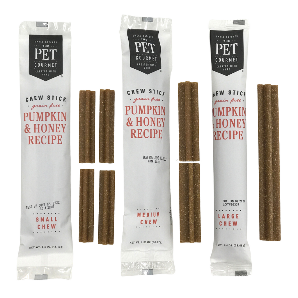 Pumpkin Honey Chew Sticks